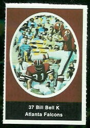 1972 Sunoco Stamps      023      Bill Bell K DP